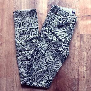 Urban Outfitters BDG Tribal Geometric Pattern Jean